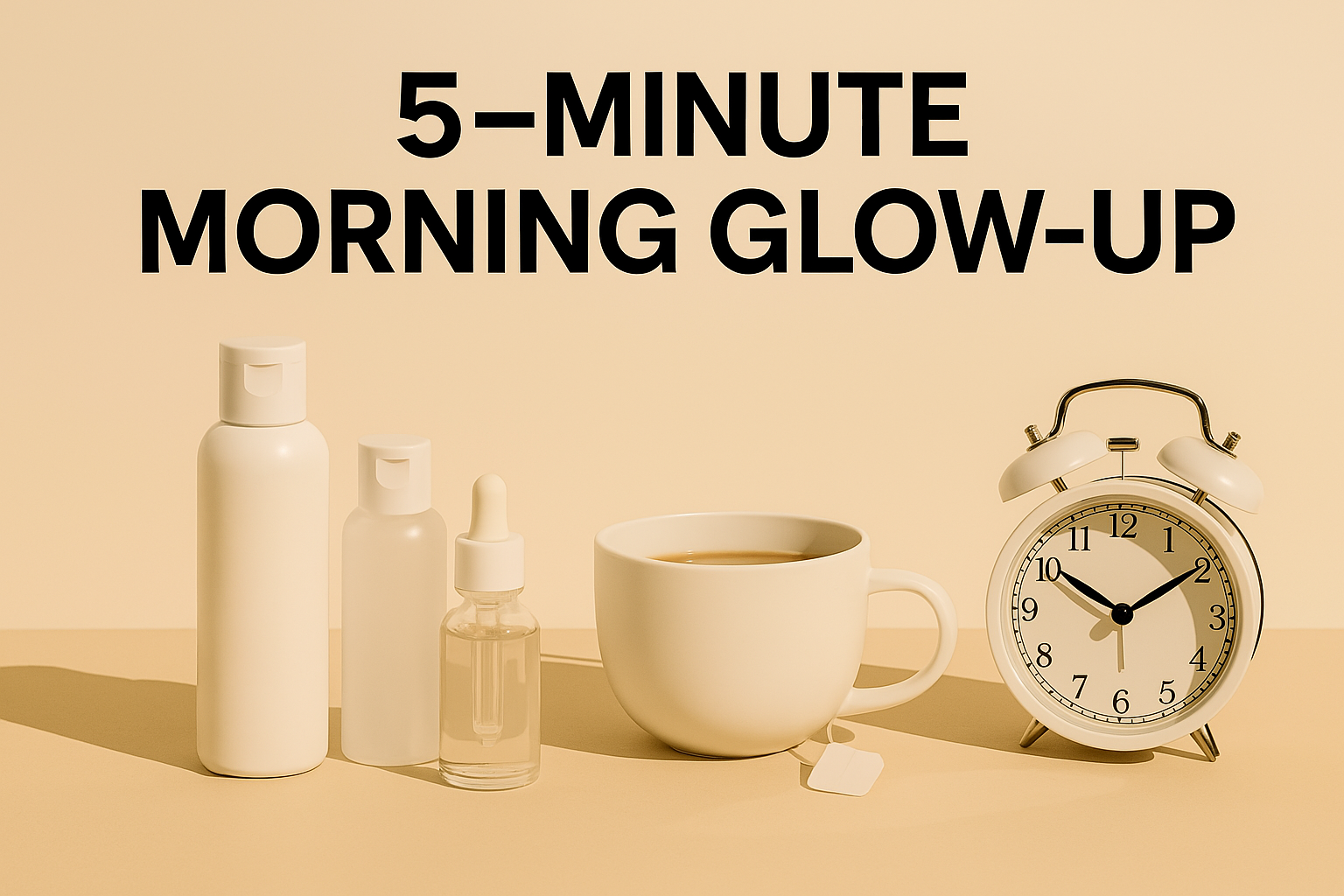 5-Minute Morning Glow-Up: Your Ultimate Quick AM Skincare Routine