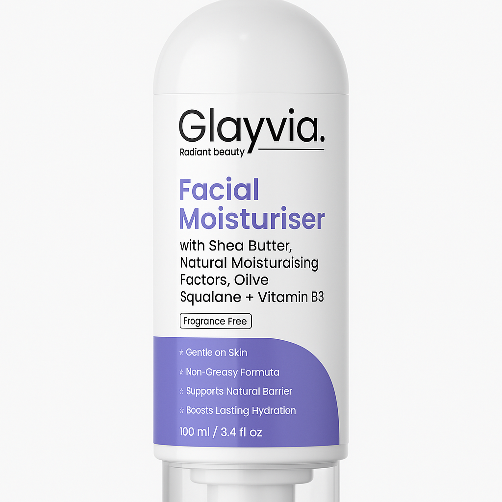 Barrier + Hydration Facial Moisturiser With Shea Butter, Squalane & Vitamin B3 | 50ml