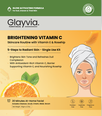 Glow Boosting Vitamin C Skincare Routine Kit
