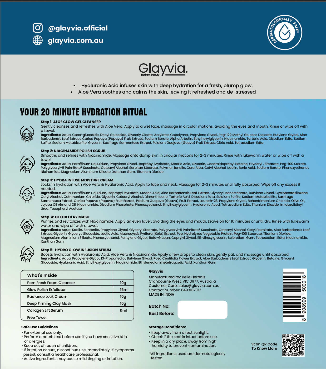 Barrier Support Hyaluronic Skincare Routine Kit