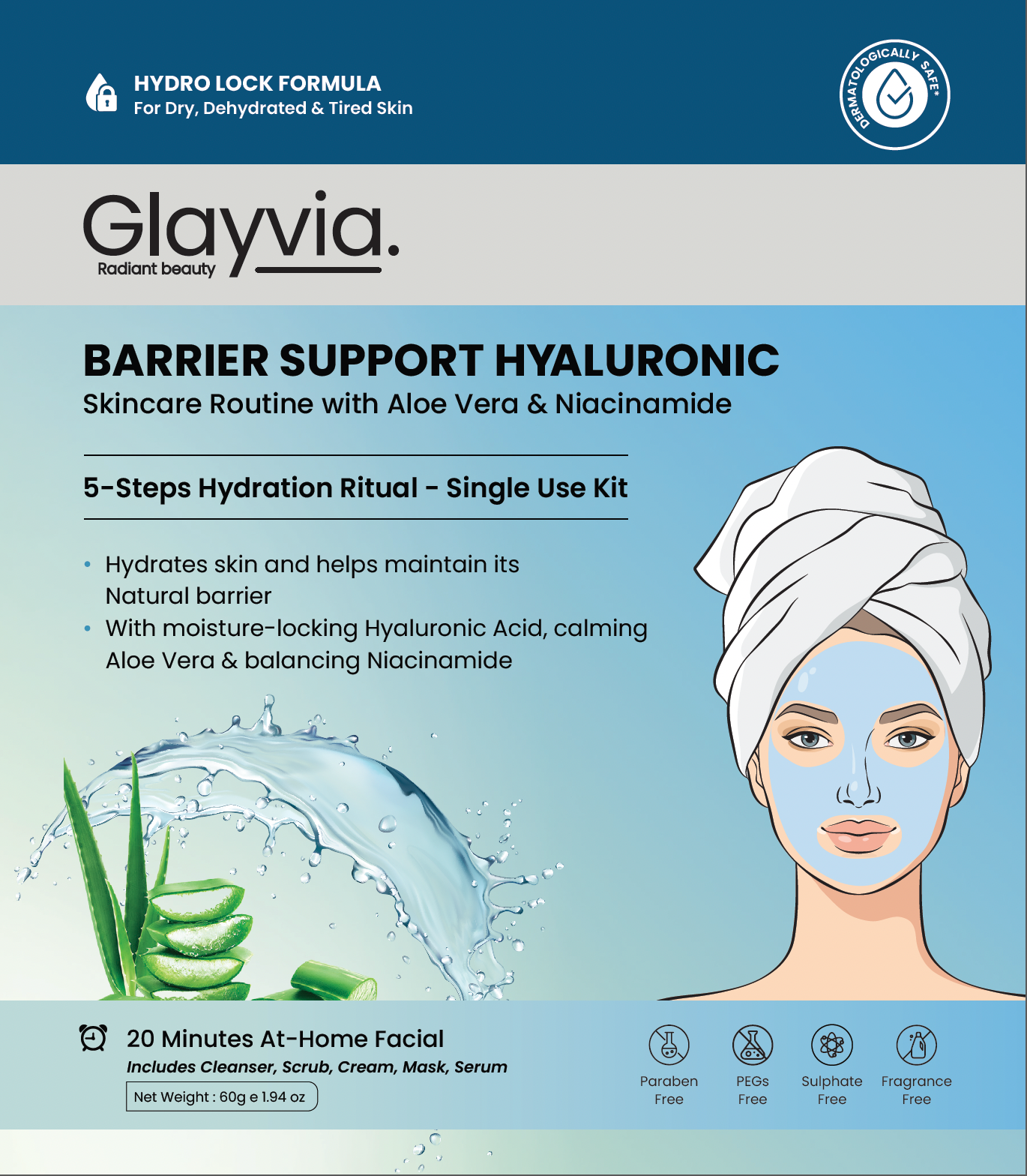 Barrier Support Hyaluronic Skincare Routine Kit