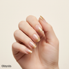 Gold French – Semi-Cured Gel Nail Wraps