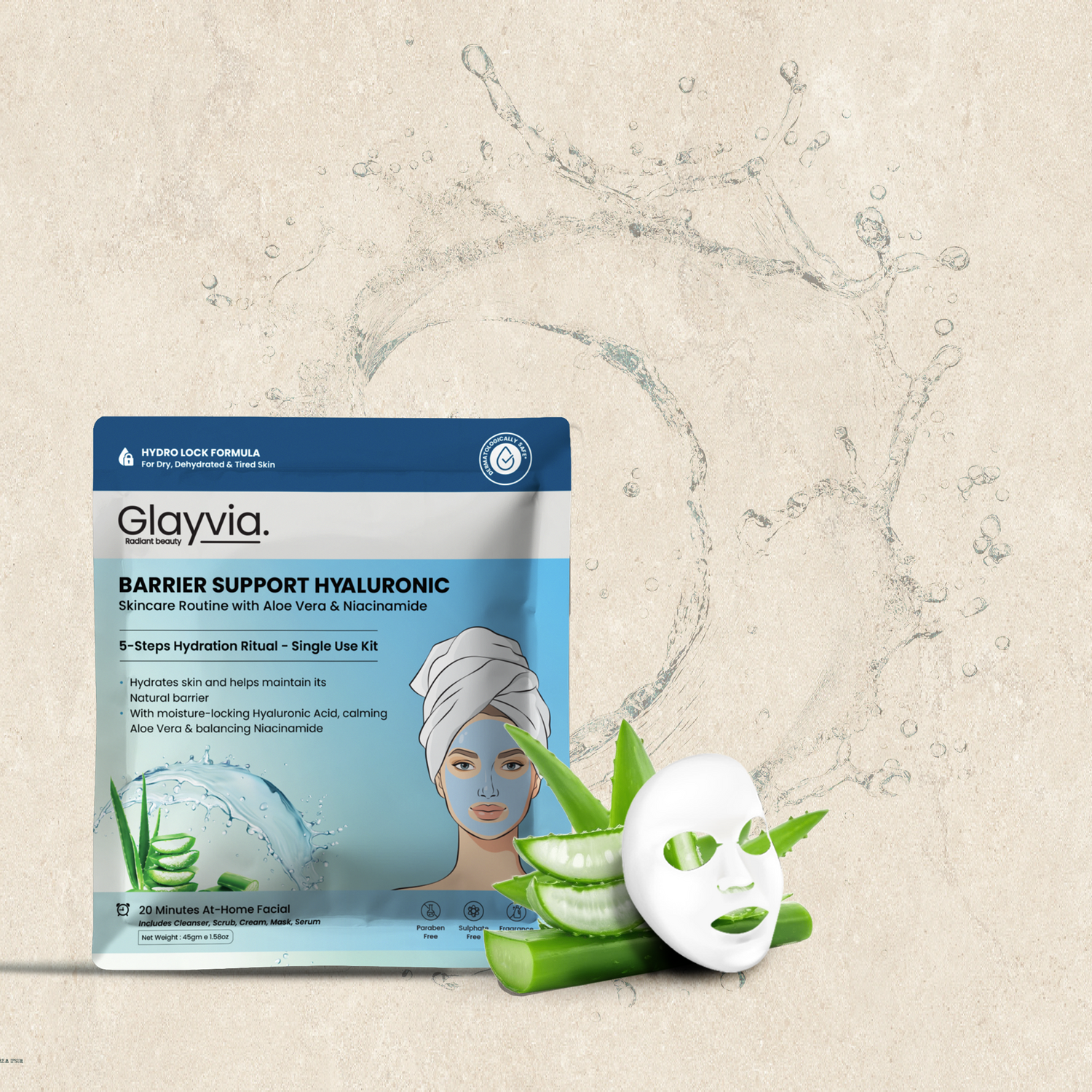 Barrier Support Hyaluronic Skincare Routine Kit