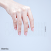 Crystal Clear – Semi-Cured Gel Nail Wraps