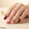 Ruby Gilded Fade – Semi-Cured Gel Nail Wraps