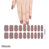 Latte Silken Taupe – Semi-Cured Gel Nail Wraps