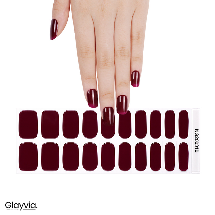 Bold & Confident gel nail wraps