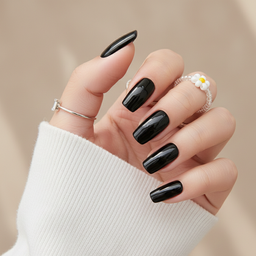 Glayvia gel nail wrap close-up