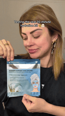 glayvia salon facial kit 5 steps demonstration by OLGA