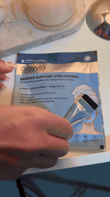 glayvia salon quality at home facial demonstration by SAM from NSW